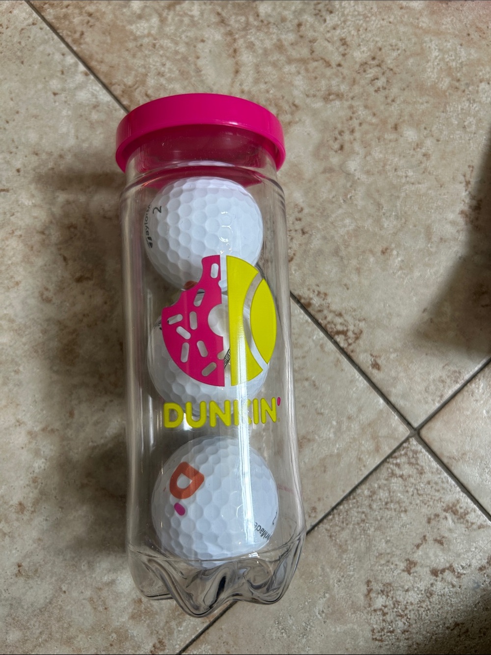 L.L. Bean Pink & Orange Dunkin cup sweater Plus Huge Merch Bundle!! - Picture 9 of 11